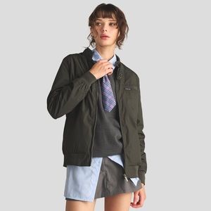 🆕Iconic MEMBERS ONLY Unisex Dark Green “Classic Racer” Jacket, Size Small